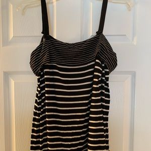 White House/ Black Market top with bell sleeves.